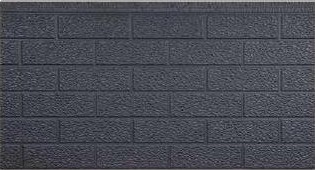 Standard brick texture insulated wall panel
